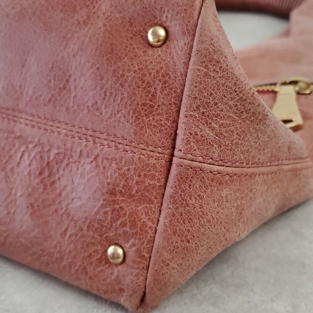 Aimee Kestenberg Hobo Bag Leather Light Rust Gia - Picture 10 of 16